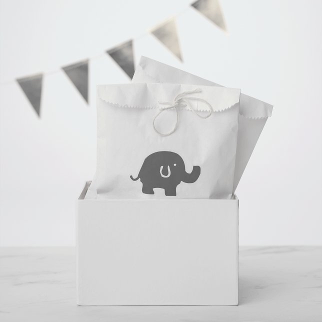 Niedliche Elephant Baby Showtaschen Geschenktütchen (Von Creator hochgeladen)