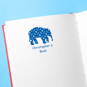 Niedliche Elephant Crafting Buchzeichen Gummi Brie Permastempel