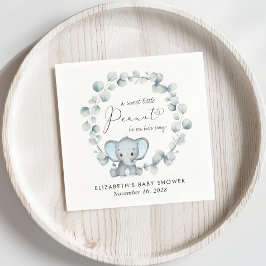 Niedliche Elephant Eucalyptus Baby Boy Dusche Serviette