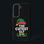 Niedliche Elf Matching-Familie Weihnachten Samsung Galaxy Hülle<br><div class="desc">Niedliche Elf Matching-Familie Weihnachten</div>