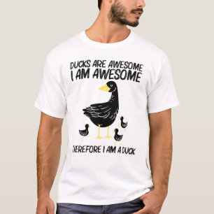 Niedliche Ente für Männer Entenrinde T-Shirt