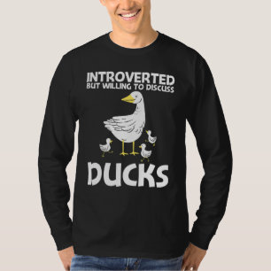 Niedliche Ente für Männer - Entenrinde - Wasservög T-Shirt