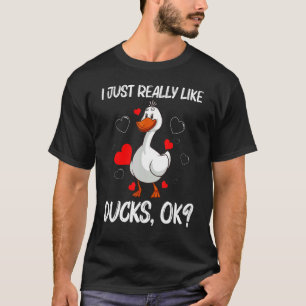 Niedliche Ente für Männer Frauen Kinder Entenfarm T-Shirt