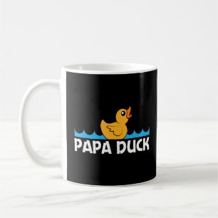 Niedliche Ente für Männer Vater Boys Aquatic Bird  Kaffeetasse