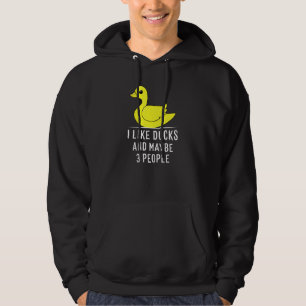 Niedliche Ente - ich mag Enten und vielleicht mag Hoodie
