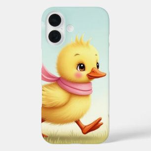 Niedliche Ente mit Scarf iPhone/iPad Gehäuse iPhone 16 Hülle