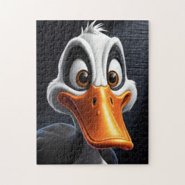 Niedliche Ente. Puzzle