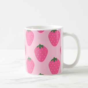 Niedliche Erdbeere Frucht Tasse