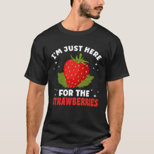Niedliche Erdbeere Früchte Erdbeeren für Kinder T-Shirt