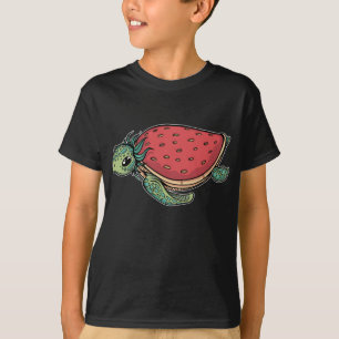 Niedliche Erdbeere Meeresschildkröte Adorable Ocea T-Shirt