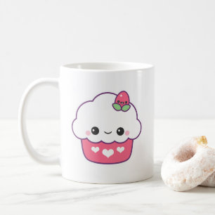 Niedliche Erdbeere Tasse