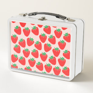 Niedliche Erdbeeren Lunch Box