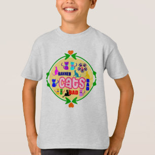 😻 🐾 ↷ Niedliche, erdfreundliche Fab der Naughty  T-Shirt