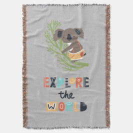 Niedliche Erkundung Koalas Decke