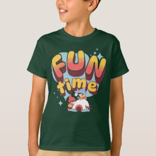 niedliche Eskimozeichnungen, "Fun Time"-Zitate T-Shirt