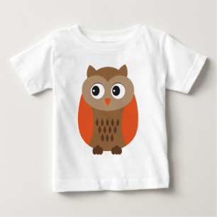 Niedliche Eule, Babyschale, Vogelgeflügel T - Shi Baby T-shirt