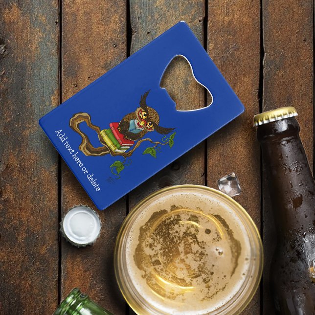 Niedliche Eule-Bücher Geldbeutel Flaschenöffner (Von Creator hochgeladen)