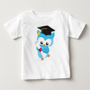 Niedliche Eule, kleine Eule, Babyschale, Abschluss Baby T-shirt