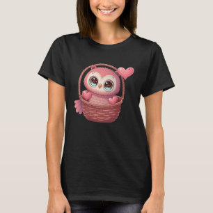 Niedliche Eule - Valetine Tierische Liebe 5 T-Shirt