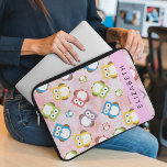 Niedliche Eulen, Eule-Muster, farbenfrohe Eulen, I Laptopschutzhülle<br><div class="desc">Niedliche,  lustige und bezaubernde Eule in verschiedenen Farben. Modernes und trendiges Geschenk,  perfekt für den Eule-Liebhaber in Ihrem Leben. Personalisieren Sie diese durch Hinzufügen von Namen,  Spitznamen,  Monogramm oder Initialen.</div>