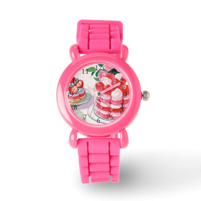 Niedliche eWatch Armbanduhr (Vorderseite)