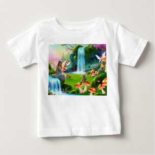 Niedliche Fairies Baby T-shirt
