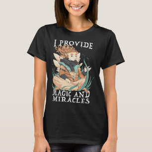 Niedliche Fairy Being ich bieten Magie und Wunder T-Shirt