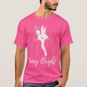 Niedliche Fairy Bright Funny Fantasy Fairies Distr T-Shirt