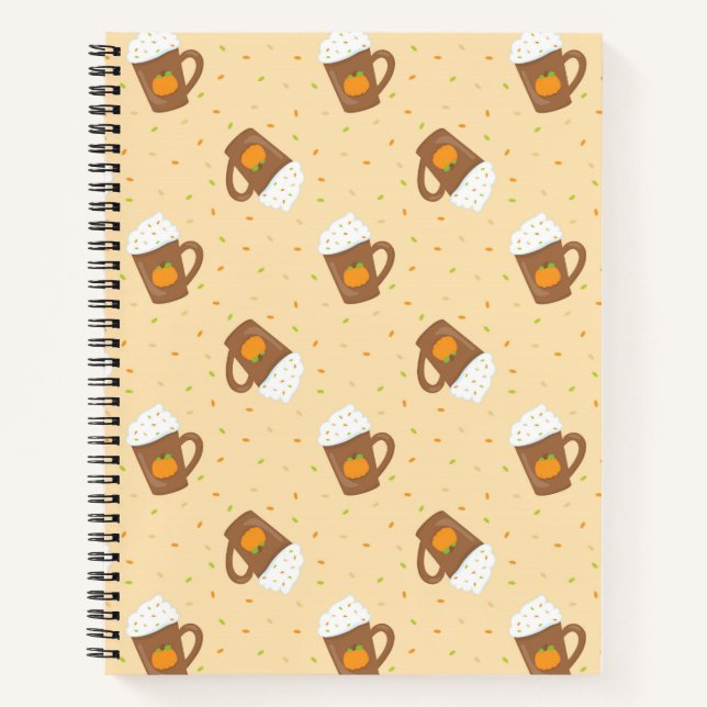 Niedliche Fall Leckereien SpiralNotebook Notizbuch (Vorderseite)