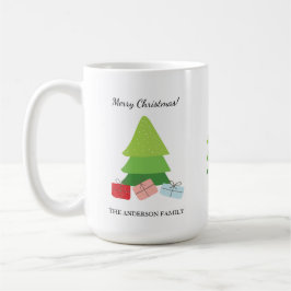 Niedliche Familiendarstellung Kaffeetasse