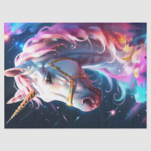 Niedliche Fantasy Rainbow Unicorn Geburtstagsgesch