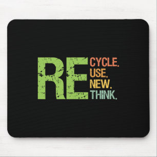 Niedliche Farbe Recycle Wiederverwendung Erneute E Mousepad