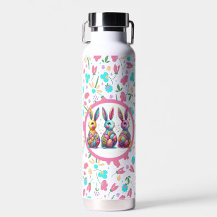 Niedliche, farbenfrohe 3 Ostersonne Trinkflasche