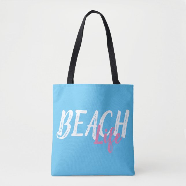 niedliche, farbenfrohe BEACH LIFE | (Vorderseite)