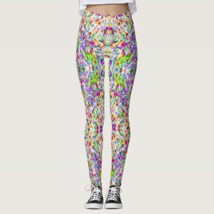 Niedliche farbenfrohe Blume Case-Mate iPhon Leggings