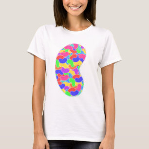Niedliche Farbenfrohe epische Jellybeans Candy Fun T-Shirt