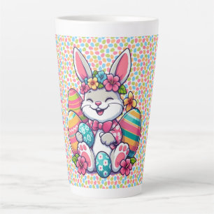 Niedliche, farbenfrohe hawaiianische/tropische Ost Milchtasse
