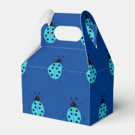 Niedliche, farbenfrohe Ladybugs, glücklicher Charm Geschenkschachtel