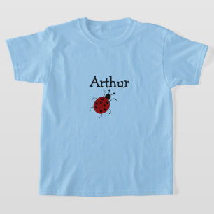 Niedliche, farbenfrohe Ladybugs, glücklicher Charm T-Shirt