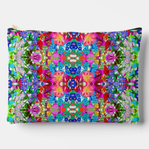 Niedliche farbenfrohe magische Blume All-Over-Prin Zubehörtasche