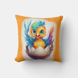 Niedliche Farbenfrohe Phoenix-Schläge Kissen