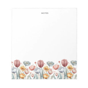 Niedliche, farbenfrohe Springbrust bläst blass Notizblock