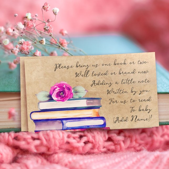 Niedliche farbenfrohe Wasserfarbenbücher für Kinde Begleitkarte (Von Creator hochgeladen)