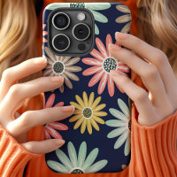 Niedliche farbige Daisy Floral Pattern für die Mar