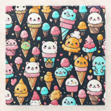 Niedliche, farbige Eistöcken