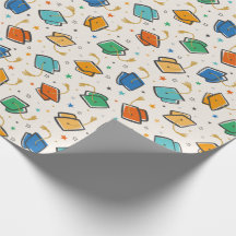 Niedliche Farbige Graduierung auf Creme und Tassel