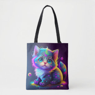 Niedliche Farbige Katze Digitales Kunstwerk-79827