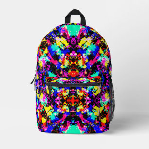 Niedliche farbige Spritzer-Lackkarosse Bedruckter Rucksack