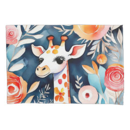 Niedliche farbige Tiere Kissenbezug