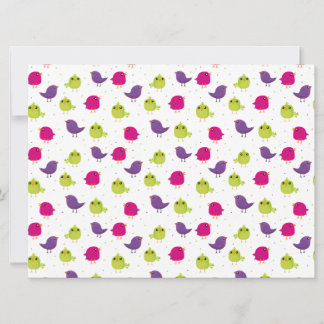 Niedliche, farbige Vögel